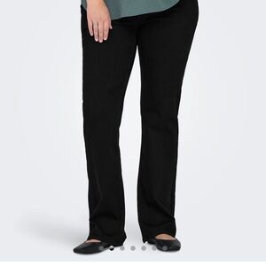 Only Carmakoma Classic Black Fade High Waisted Women's Demin Jeans